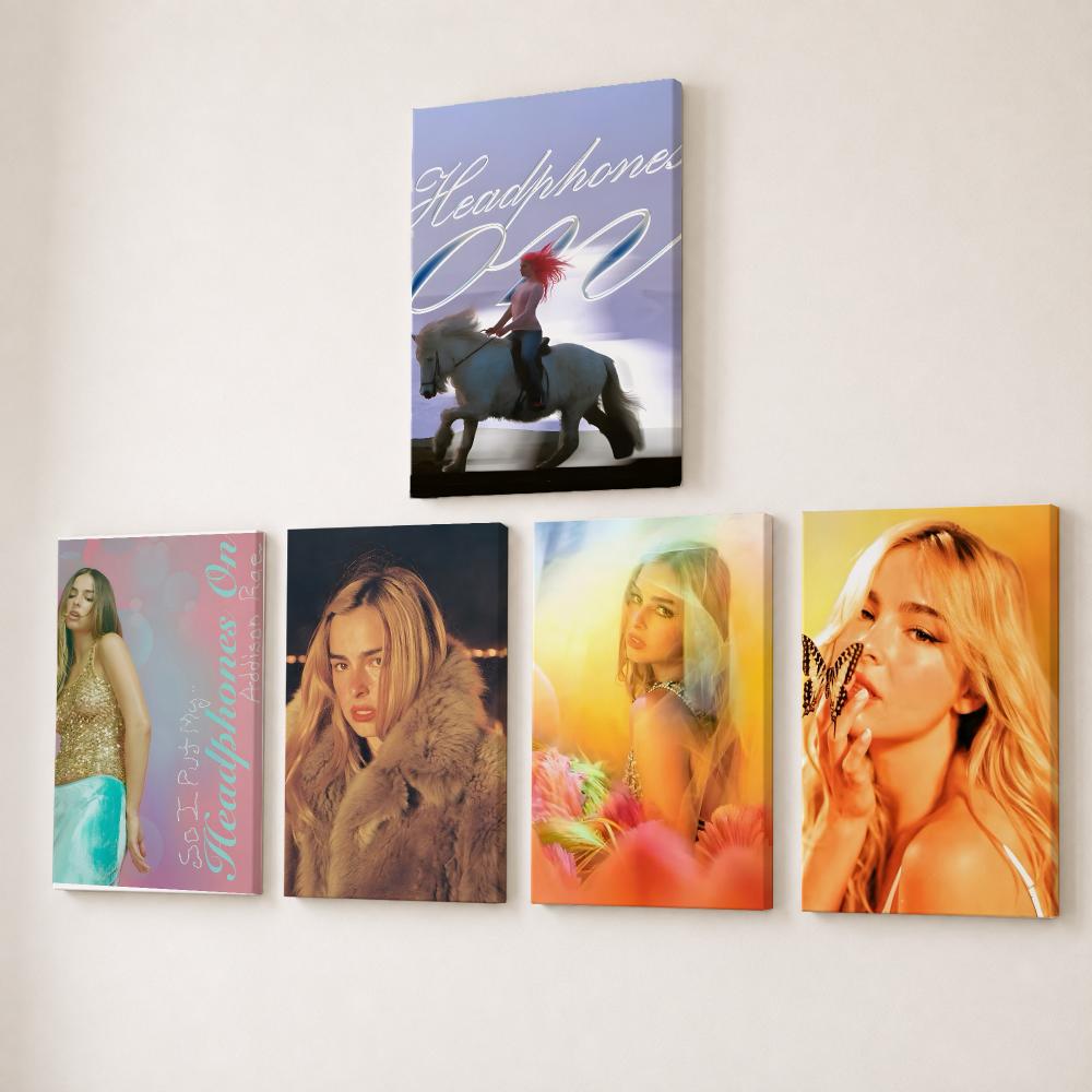 Canvas Wrap Ready - Peinture et calligraphie de la chanteuse