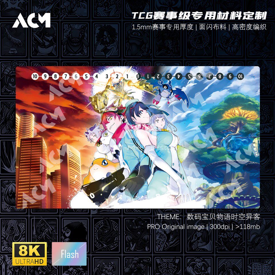 Door Mat Blank - 600x350mm pour Digimon Story: Time-Stranger Surface