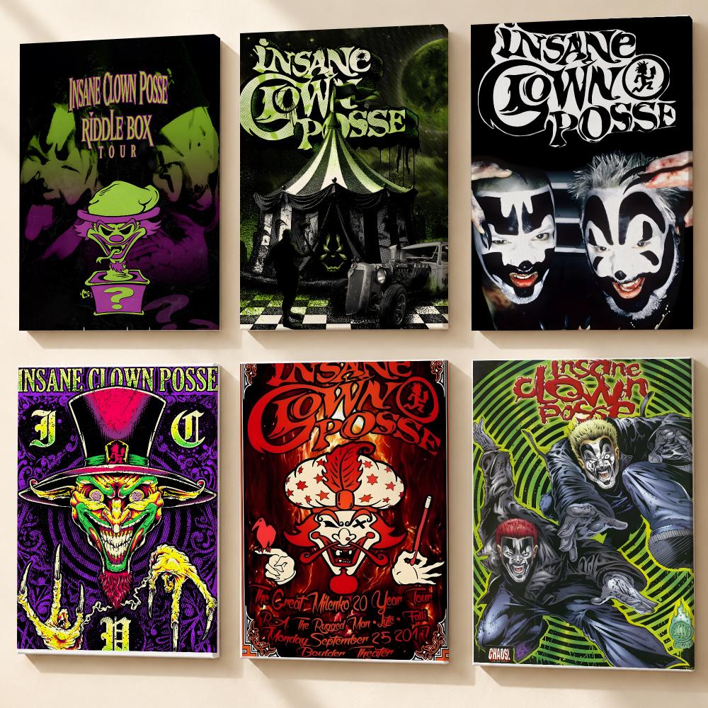 Canvas Wrap Ready - Affiche de Band I-Insane Clown Posse,