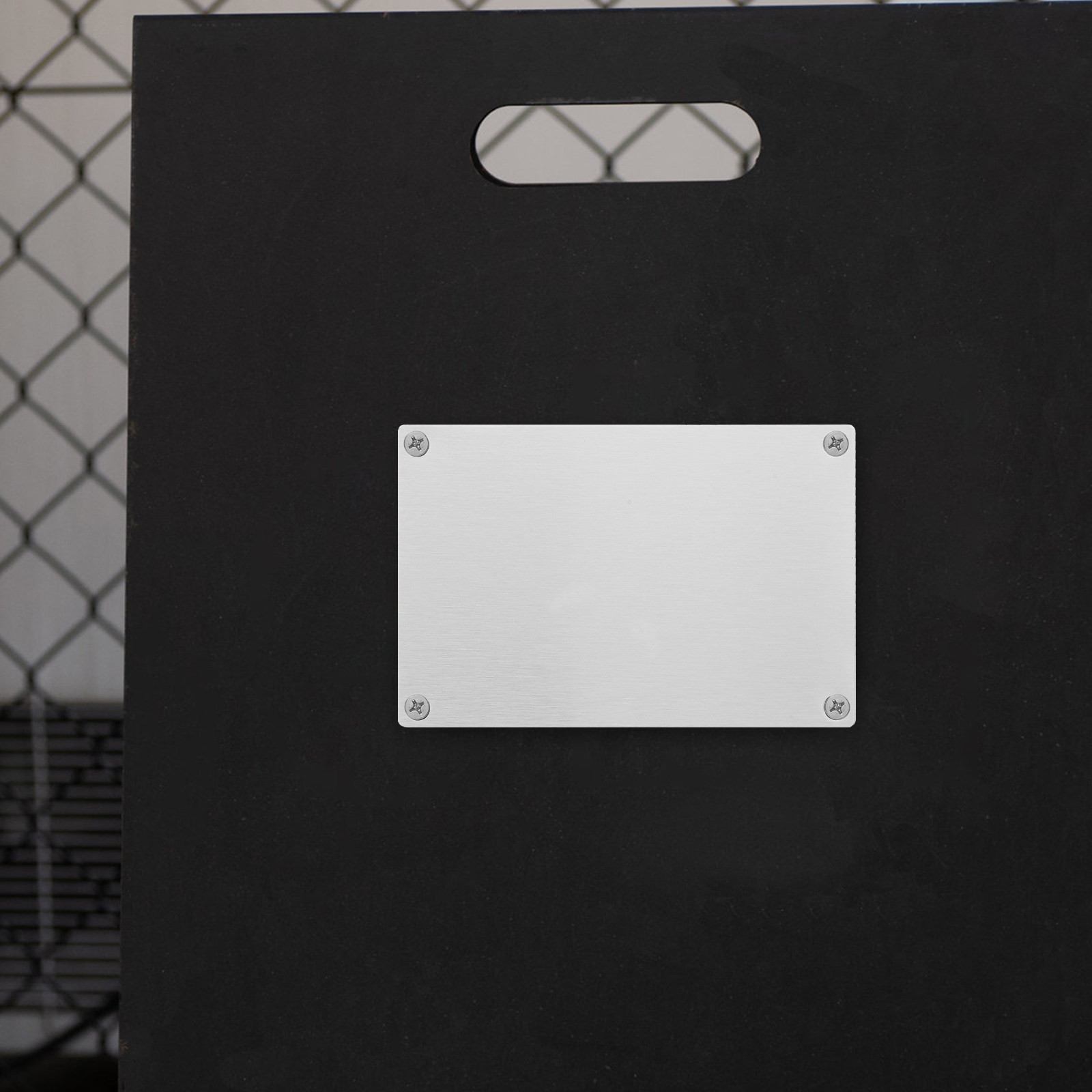 Yard Sign Blank - 5 plaques de signalisation en acier