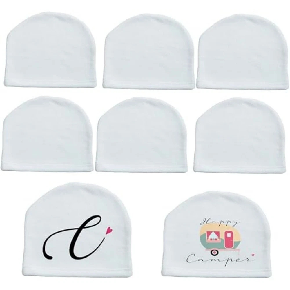 Paquet de 20 bonnets tricotés  - Hat Sublimation Blank avis et prix