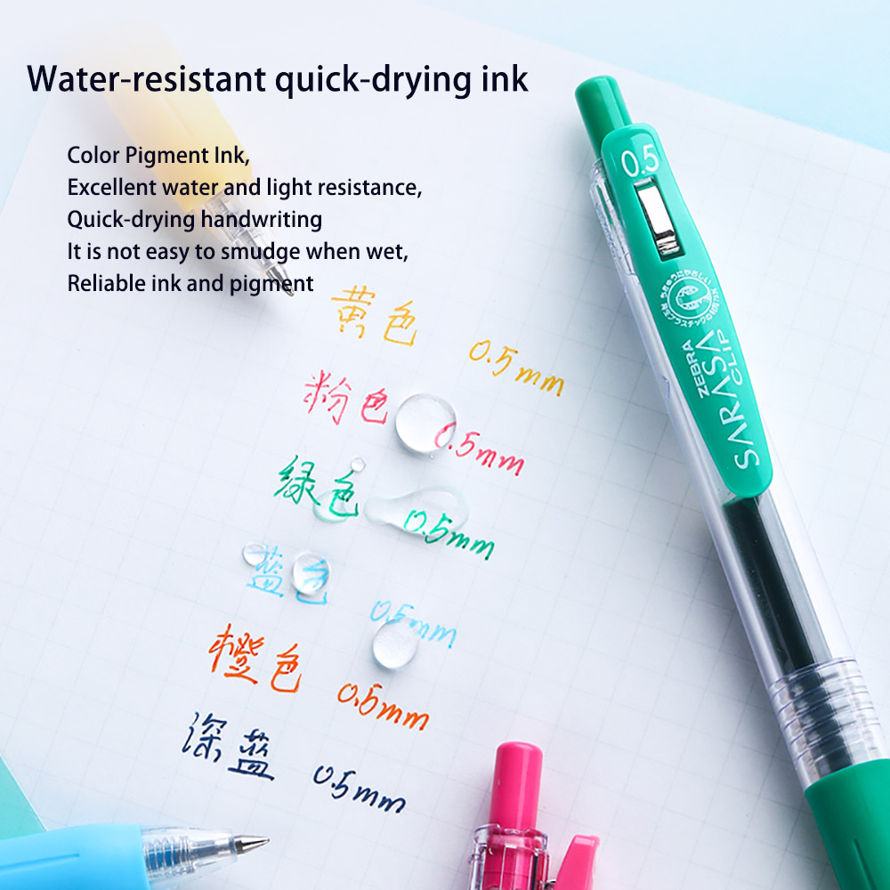 Japon zèbre Sarasa Gel stylo J - Pilot Pen G2 avis et prix