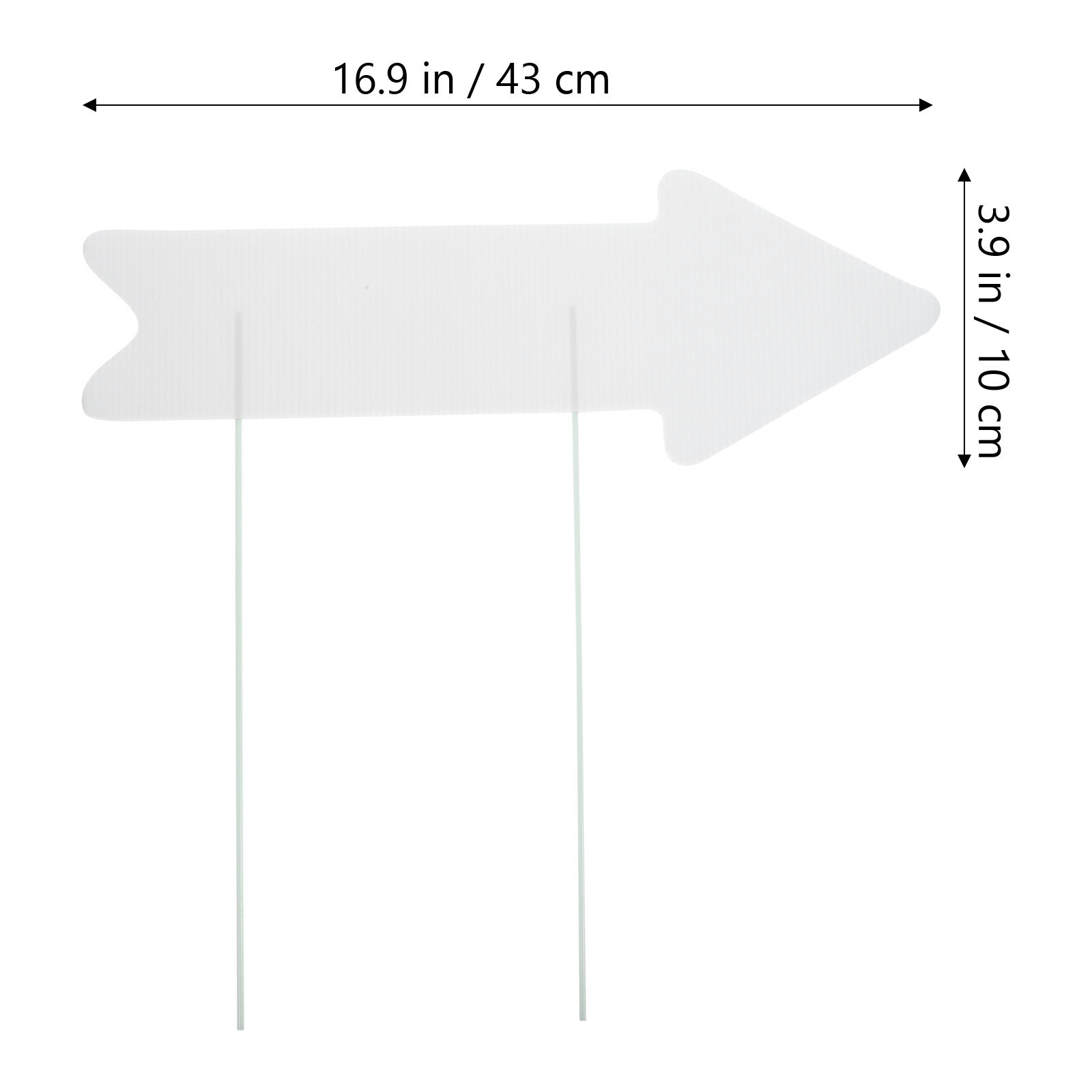 5 panneaux de jardin vierges a - Yard Sign Blank avis et prix