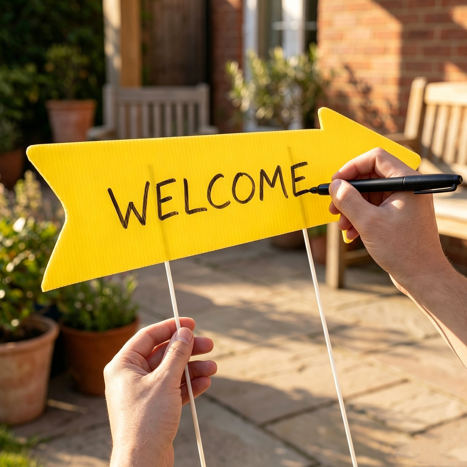 10 pièces de panneaux de signa - Yard Sign Blank avis et prix