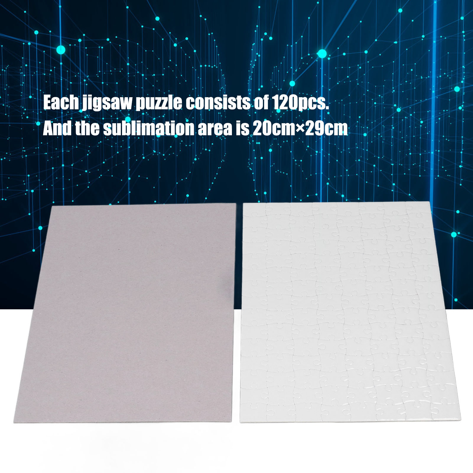 Kit de 10 puzzles vierges à su - Puzzle Blank White avis et prix