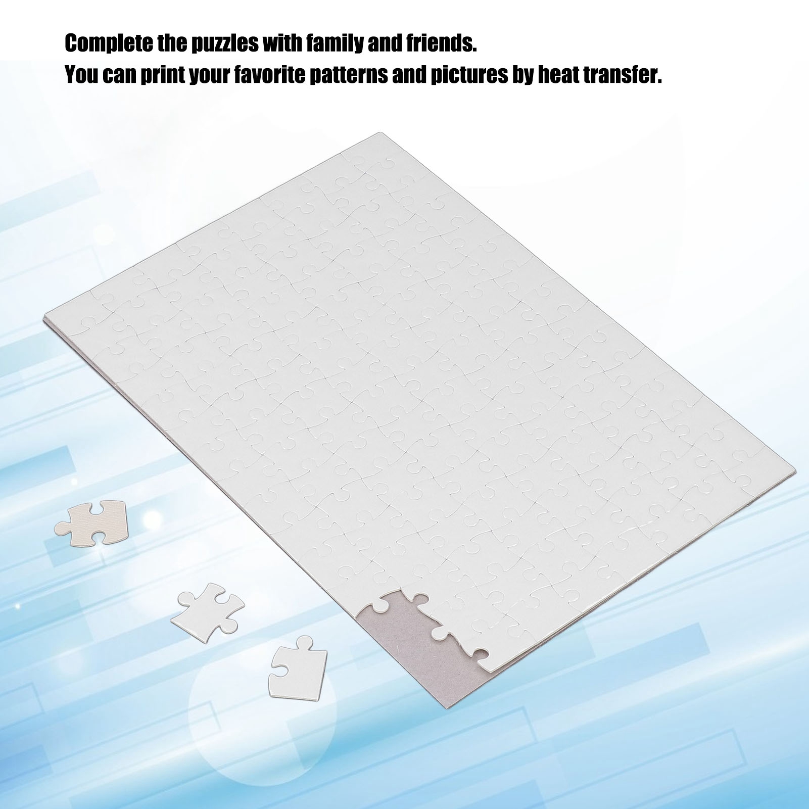 Kit de 10 puzzles vierges à su - Puzzle Blank White avis et prix