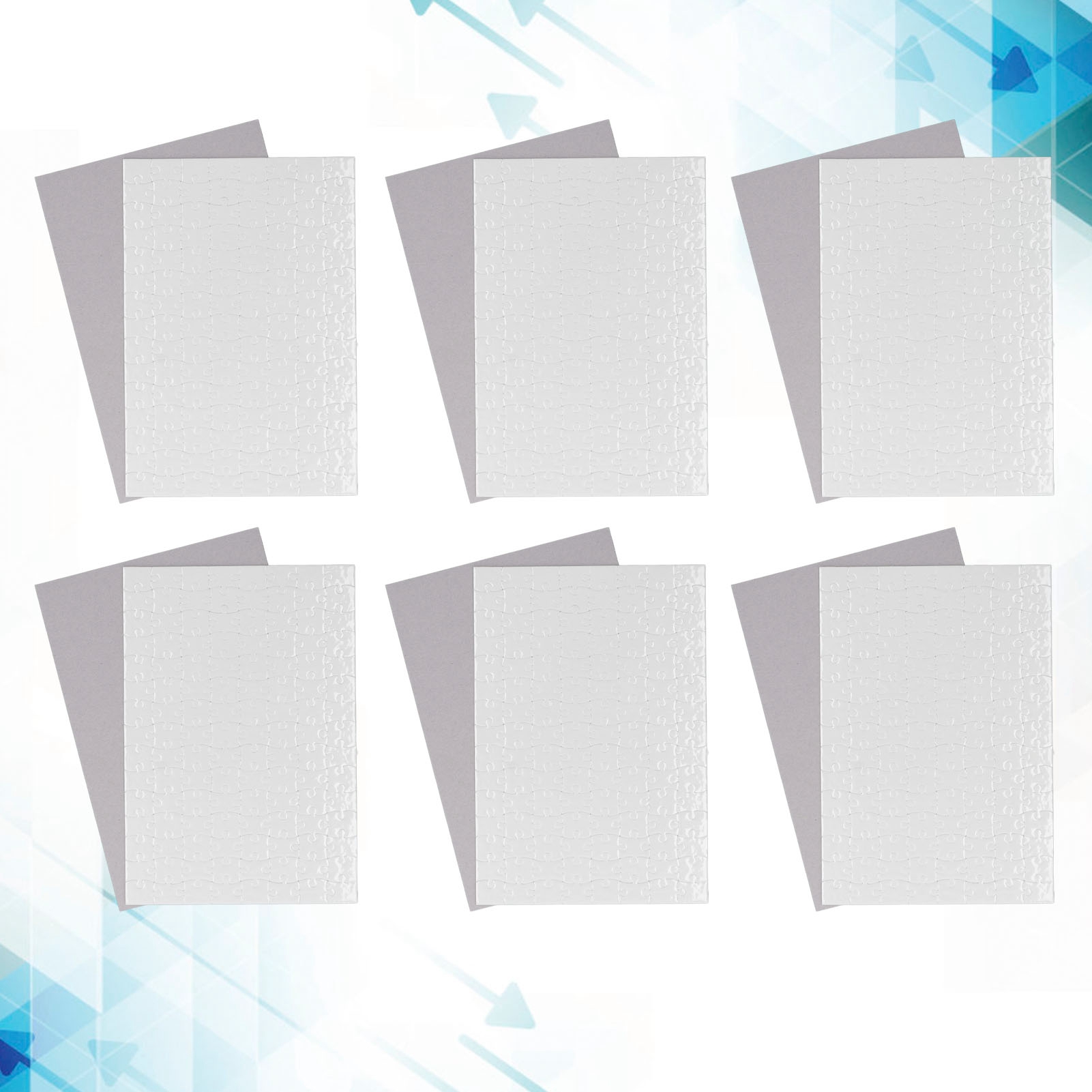 Kit de 10 puzzles vierges à su - Puzzle Blank White avis et prix