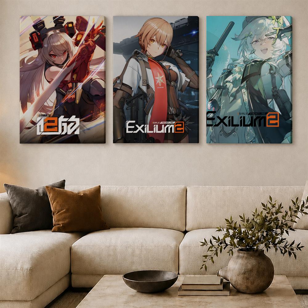Affiche de Game Girls' Frontli - Canvas Wrap Ready avis et prix