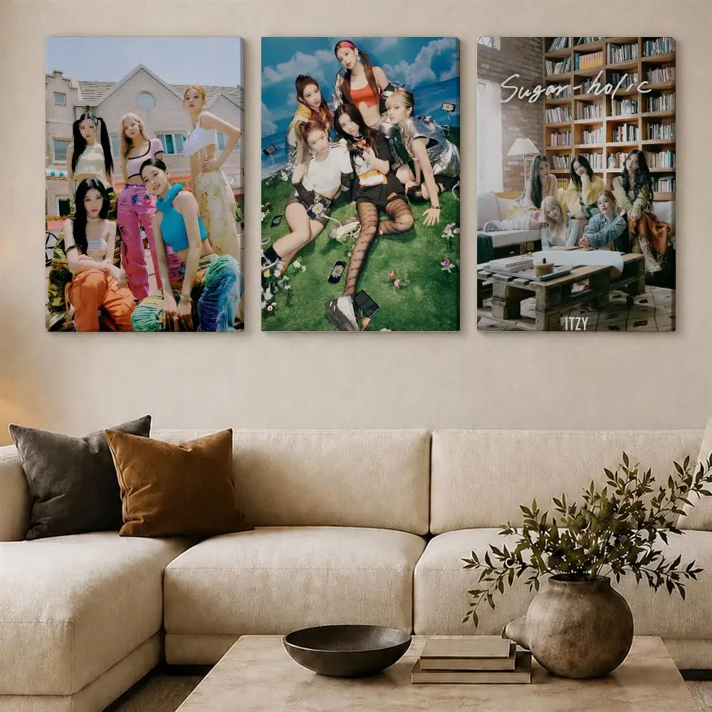 Koera, groupe de K-pop I-itzy, - Canvas Wrap Ready avis et prix