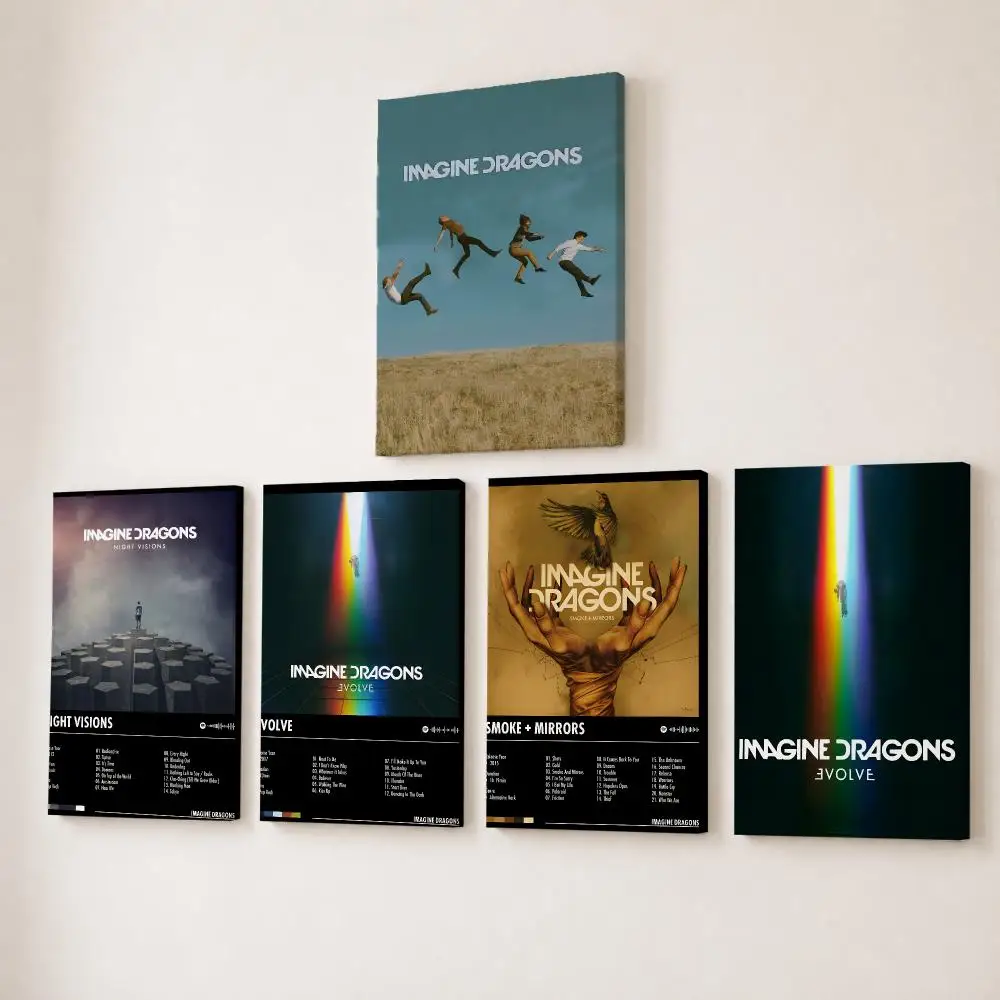 Peinture de la rock band I-ima - Canvas Wrap Ready avis et prix