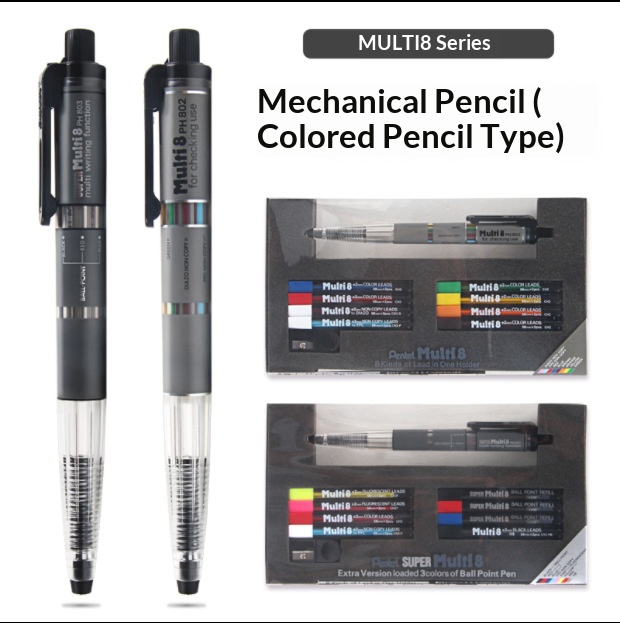 Crayon mécanique Pentel Art Mu - Pentel Pen Energel avis et prix