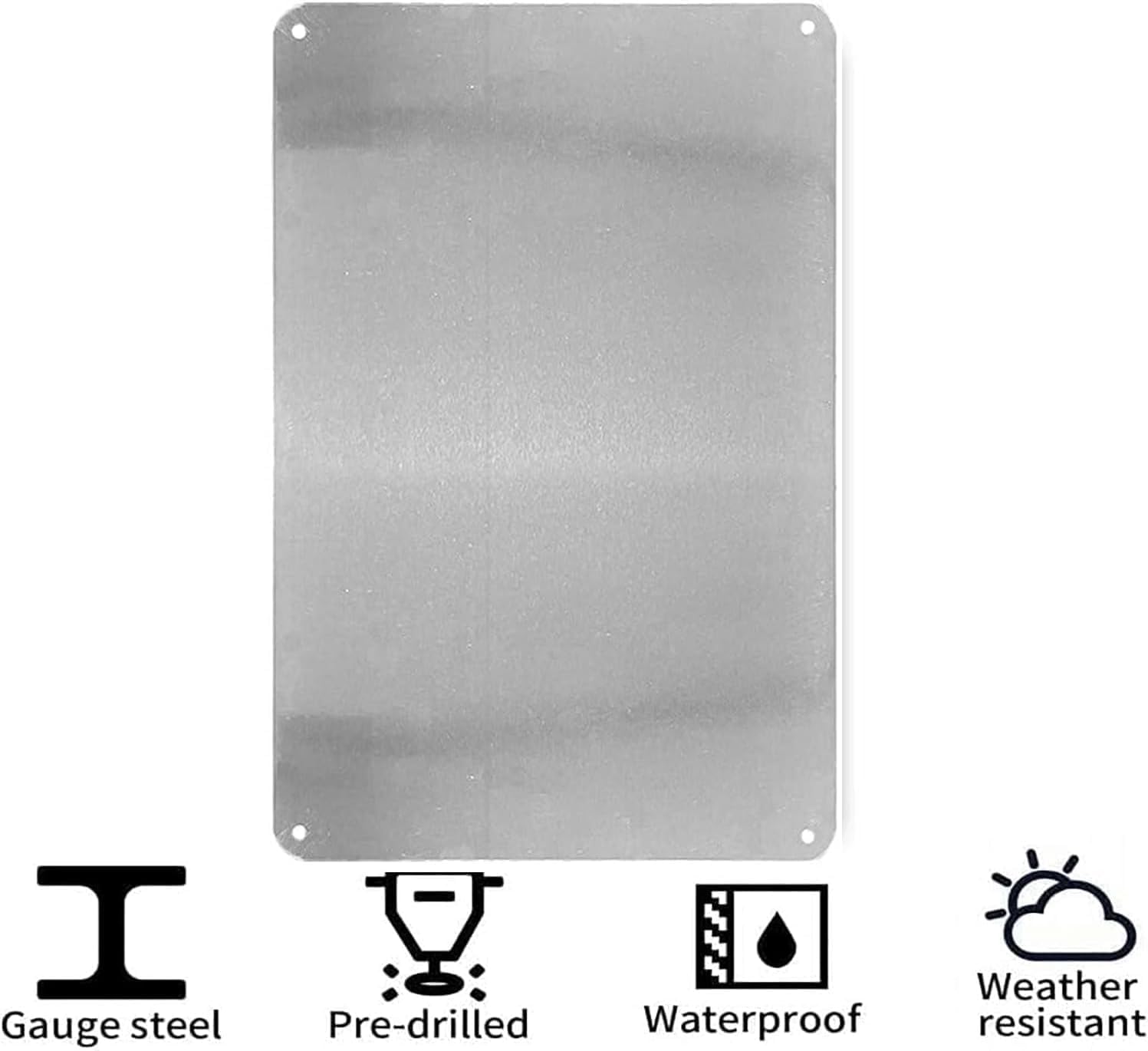 Panneaux métalliques « My Tool - Yard Sign Blank avis et prix